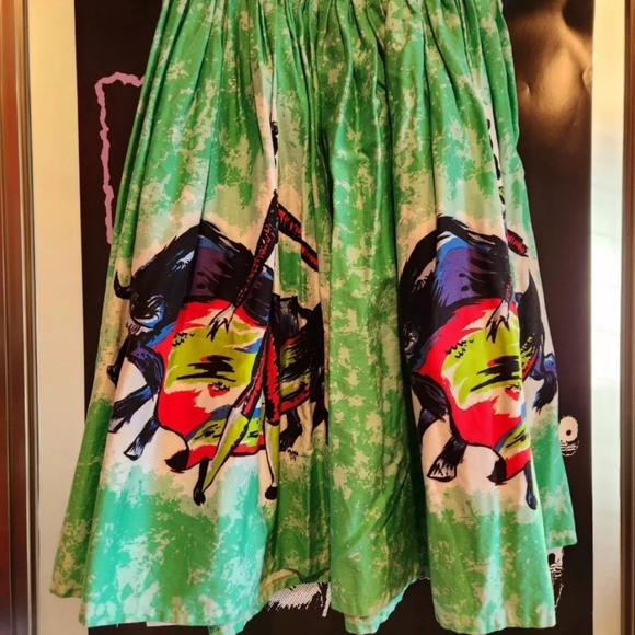Pinup Girl Clothing Matador Skirt - Picture 2 of 6